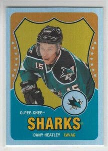 10/11 OPC San Jose Sharks Dany Heatley Retro Rainbow card #151 - Picture 1 of 2