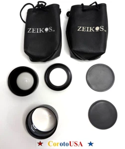 Zeikos 58mm Professional HD DSLR MC AF 0.45X & 2X Teleobjektiv Japan Optik - Bild 1 von 9
