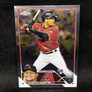 2023 Topps Chrome Gabriel Moreno RC Arizona Diamondbacks Rookie #189 - Picture 1 of 2