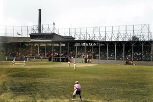 League Park Cleveland Ohio Baseball 1910 Photo Print 13x19" - Picture 1 of 1