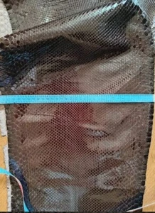 Genuine Snake skin, Italian genuine snake leather, exotic leather - Picture 1 of 8