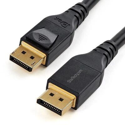 StarTech DP14MM4M 13FT 8K DisplayPort 1.4 DP to DP HBR UHD Video Cable VESA BLK - Image 1 of 4