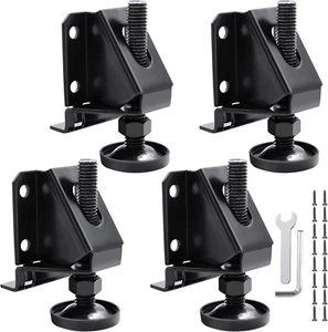 4/8/16 Pack Heavy Duty Leg Leveler, Leveling Feet, Adjustable Furniture Leveler - Picture 1 of 6