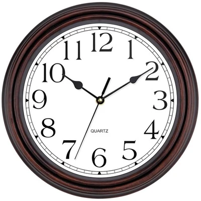 12-Inch Antique Style Wall Clock with Silent Quartz Movement – Ideal for Home - Image 1 of 4