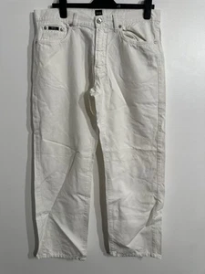 JEANS CHINOS HUGO BOSS TEXAS - W34 L30 - Blanco - Excelente Estado - Imagen 1 de 11