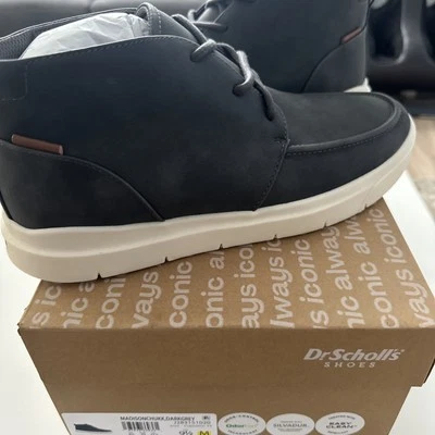 Dr. Scholl's Hombre Madison Chukka Botín Gris Oscuro Texturizado Nubuck 9.5 Foto 1 de 4
