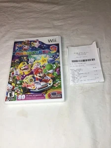 Brand New Factory Sealed Nintendo Wii Mario Party 9 w/ Original Best Buy Receipt - Picture 1 of 10