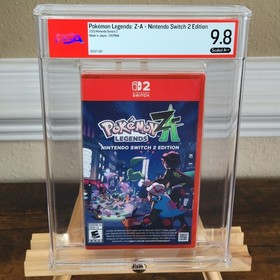 Pokemon Legends: Z-A PSA 9.8 A++ 1st Print Nintendo Switch 2 126796A Graded Game