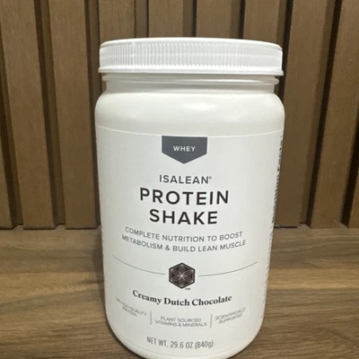 NUEVO Batido de proteína de chocolate holandés cremoso IsaLean Isagenix 09/2027 ENVÍO GRATUITO Foto 1 de 4
