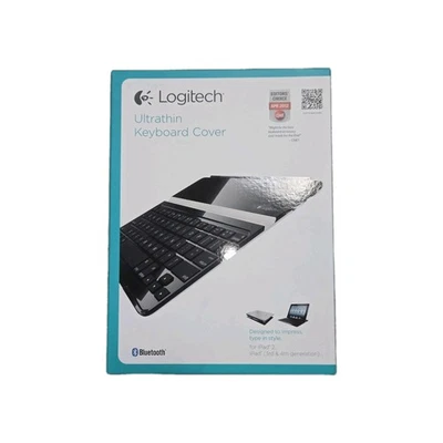 Logitech Ultrathin Keyboard Cover Black iPad 2 and iPad 3rd 4th Generation  - Image 1 of 2
