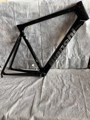 全新 2021 Bianchi Sprint 700c 碳纤维框架和叉子 — 第 1/4 张图片