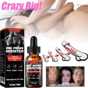 Big Booster Enlargement Oil Massage Oil 10ml For men 1-3x - Picture 1 of 10