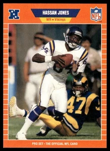 1989 Pro Set Hassan Jones Rookie Minnesota Vikings #230 - Picture 1 of 2