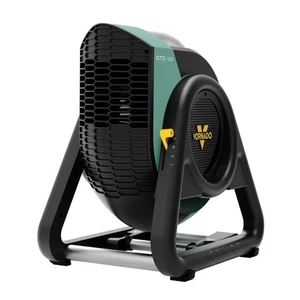 RTR HD 7.56 in. 3-Fan Speeds Floor Fan in Green with Cord Storage - Picture 1 of 8