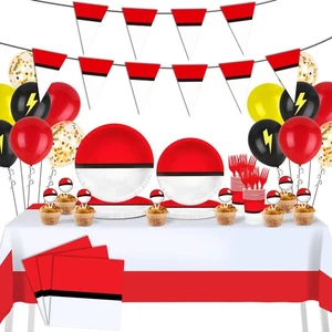 162Pcs Cartoon Animation Birthday Party Supplies Decorations for Birthday,Car... - Picture 1 of 6