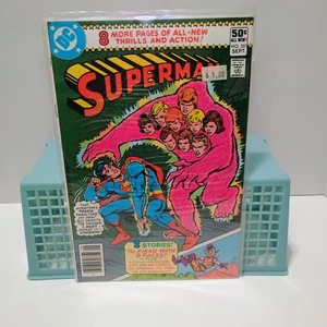 Superman #351 Vol. 1 5,5 BIS 6,5 ZEITUNGSKIOSK DC COMICBUCH S-135 - Bild 1 von 7