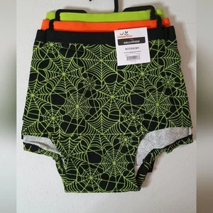 Halloween Women's Spiderweb Boyshorts Size XXL - Picture 1 of 2
