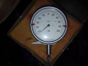 Dial Indicator Precision 2IG +-0.1/ 0.002mm USSR Meßuhr Messuhr - Picture 1 of 3