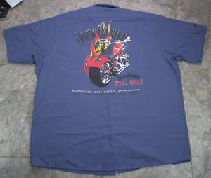 Camisa De Colección Red Kap Bike Week Daytona, Orlando, JACK DANIELS Motociclista Talla AXXL - Imagen 1 de 7