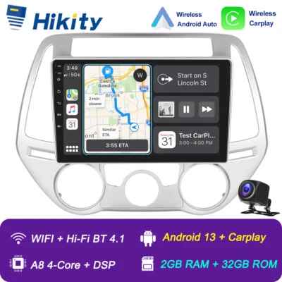 9" Android 15 Carplay Autoradio für Hyundai i20 PB 2012-2014 GPS Navi DSP 2+32GB - Bild 1 von 4