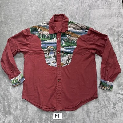 Chaqueta de mezclilla Western hecha a mano con botones con talla XL natural (sin etiqueta de talla) Foto 1 de 4