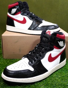 Jordan 1 Retro High 'Black Gym Red' (Size 12) *Worn Once/Super Clean* 555088-061 - Picture 1 of 13