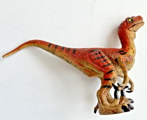 Adventure Force Velociraptor Dinosaur Toy Figure WM84495 Moving Mouth arms 11.5" - Picture 1 of 6