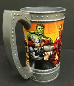 TAZA UNIVERSO MARVEL Taza Plástica 6" Wolverine Thor Hulk, Gorra Spidey Iron Man - Imagen 1 de 7