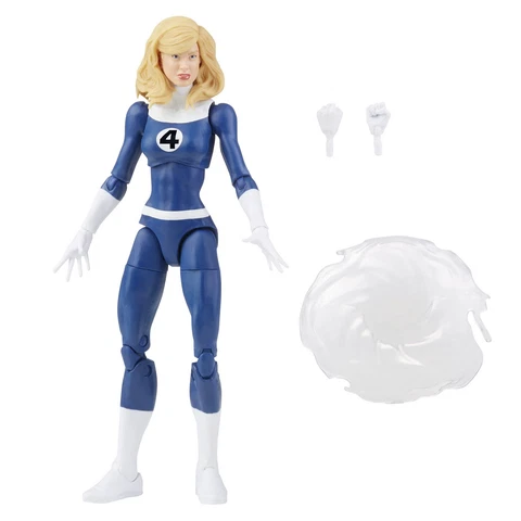 Marvel Legends Series Retro Fantastic Four Marvel's Invisible Woman 6-inch Ac Cover