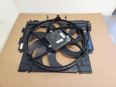 2012-2016 BMW 528i Engine Cooling Fan 2.0L Electric Shroud 7618784 OEM #S306 - Image 1 of 4