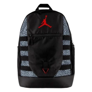 Nike Air Jordan Sport Backpack Black Red White Elephant Print Adult 9A0692 KR5 - Picture 1 of 9