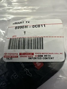 Toyota New OEM 2022-2024 Tundra, Smart Key 4B FCCID: HYQ14FBX PN# 8990H-0C011 - Bild 1 von 6