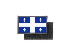 Patch ecusson imprime badge drapeau canada quebec - Picture 1 of 1
