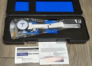 Fowler Tools 6" High Precision Stainless Steel Dial Caliper w/Case #72-008-007-1 - Picture 1 of 3