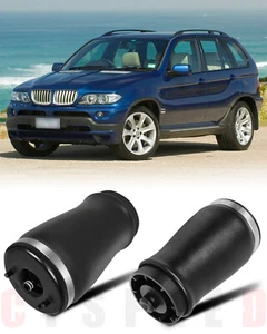 Rear Pair Air Suspension Air Spring For BMW X5 E53 3.0i 4.4i 4.6is 4.8is 04-06 - Picture 1 of 24