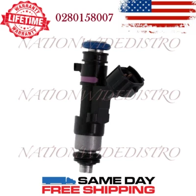 1x Inyector de combustible Bosch OEM para Nissan NV3500 2012-2017 5,6 L V8 0280158007 Foto 1 de 4