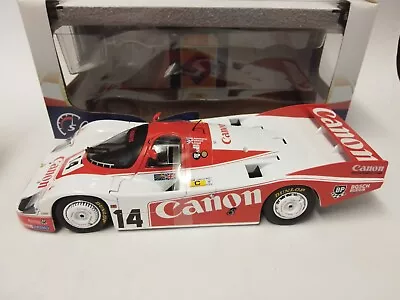 Solido Porsche 956LH CANON #14 Lammers Palmer LLoyd - Le Mans 1983 1/18 S1805506 - Immagine 1 di 3