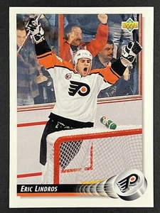 Eric Lindros #470 1992-93 Upper Deck Philadelphia Flyers - Picture 1 of 2