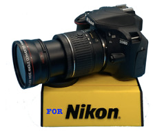 Wide Angle Macro Lens for Nikon Af-s Dx Nikkor 18-55mm f/3.5-5.6G Vr D5300 D3200