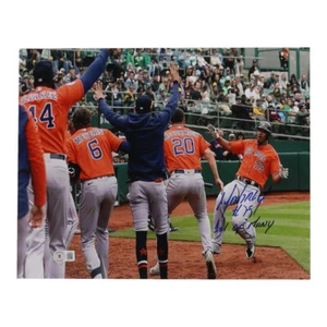 Jose Abreu Signed Houston Astros 11x14 Photo Inscribed "1st of Many" (Beckett) - Picture 1 of 1