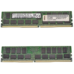 32GB Lenovo SKhynix 2x16GB 2Rx4 PC4-2400T DDR4 RAM HMA24GR7AFR4N-UH 46W0831 46W0 - Bild 1 von 3