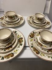 Franciscan Mandalay Dynasty Collection 4 Sets 4 Piece Place Settings. (multiple)