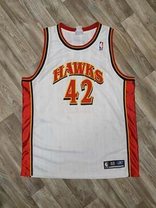 Theo Ratliff Signed Authentic Atlanta Hawks Jersey Size XL - Picture 1 of 5