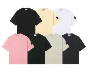 2025 New Classic Solid Color Casual Pullover Short Sleeved T-Shirt For Men Women - Picture 1 of 19