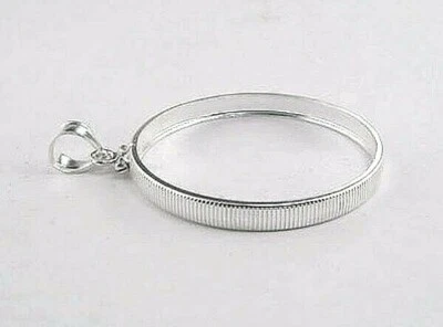 Bisel Moneda Susan B. Anthony Dólar Plata Esterlina Borde Caña Fianza Soldada Nuevo Foto 1 de 2