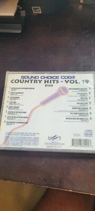 SC8149 COUNTRY HITS NEW WRAPPED IN PLASTIC SOUND CHOICE KARAOKE LOT 250 - Picture 1 of 1