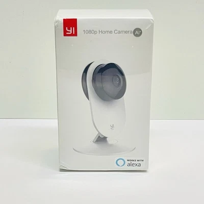 NEW! YI Technology 1080p Home Camera  White 2 Way Audio Night Vision YYS2016 - Image 1 of 4