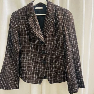 Beautiful VTG-Coldwater Creek Copper Tweed Blazer Size 8 Women’s - Picture 1 of 7