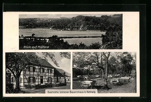 Kettwig, Gaststätte Icktener Bauernhaus, Ansichtskarte 1952 - Picture 1 of 2