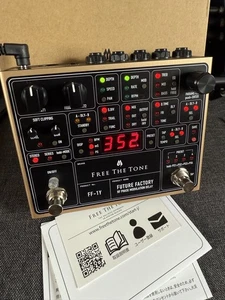 FREE THE TONE FF-1Y FUTURE FACTORY RF PHASE MODULATION DELAY EFFECTS PEDAL - Picture 1 of 14